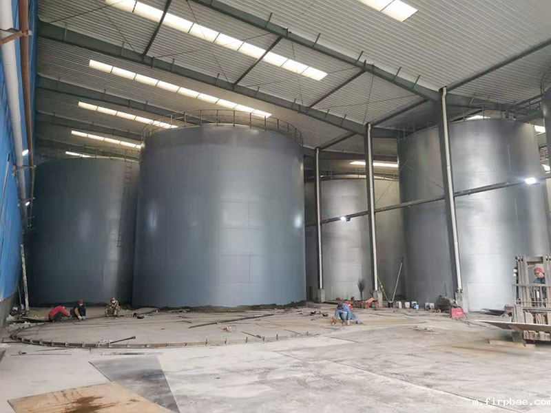 粮油室内储罐安装