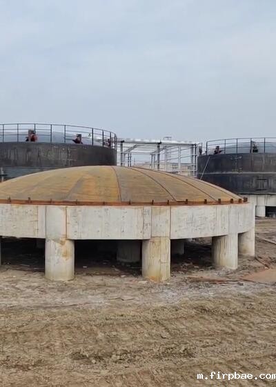 立式储罐施工现场